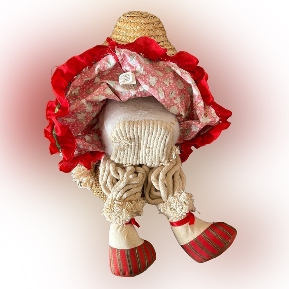 Vintage House of Lloyd Flossie Bunny Home Shelf Sitter Christmas Decor - Picture 4 of 5